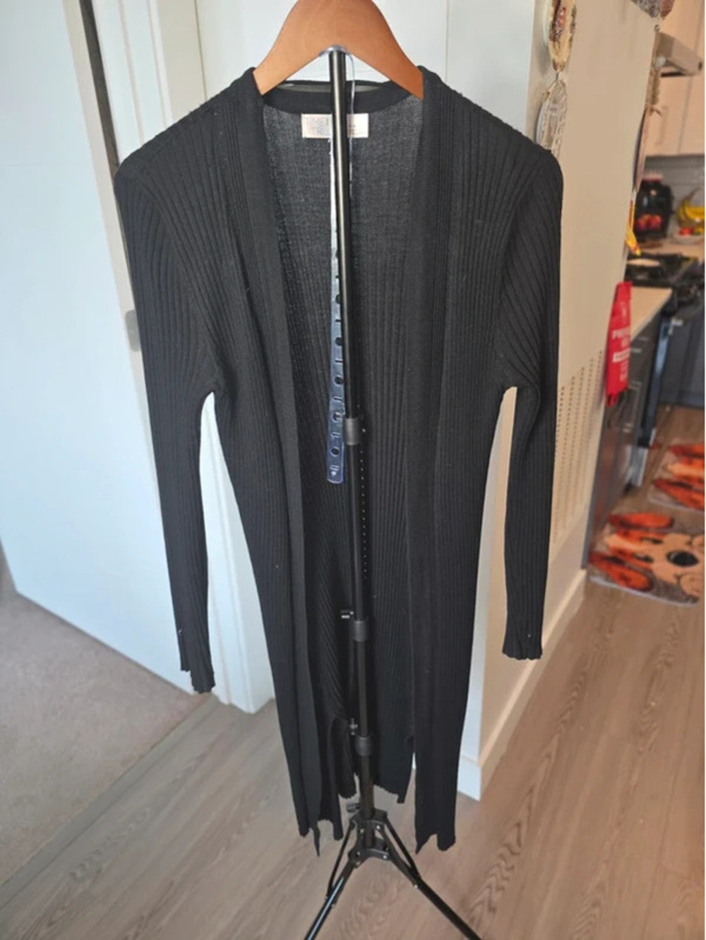 Woman's long cardigan